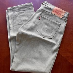 Levi's 501 36 x 32 Olive